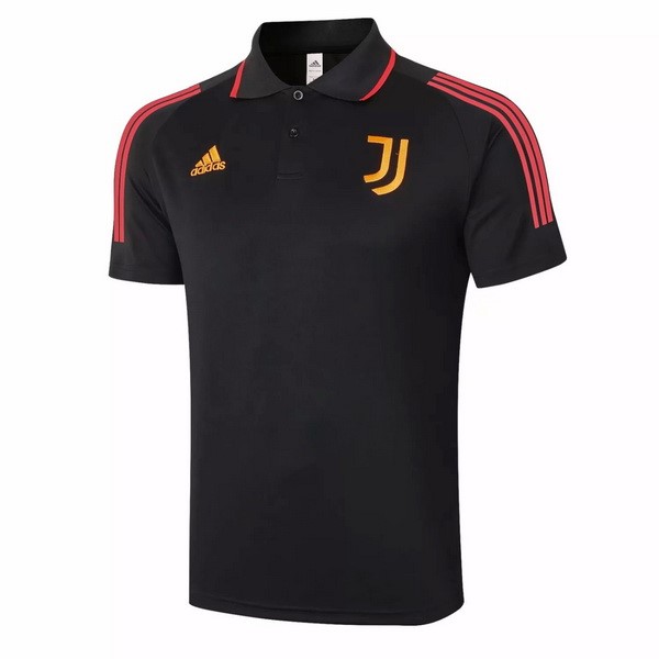 Polo Juventus 2020-2021 Negro Rojo